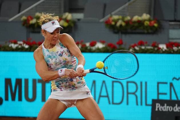 Women s Singles match Laura Siegemund against Iga Swiatek on day three of the WTA 1000 Mutua Madrid Open 2021 at La Caja Magica on May 01, 2021 in Madrid, Spain David Cordon Press Cordon Press  xx xMutuaxMadridxOpenx-xDayxthreex
