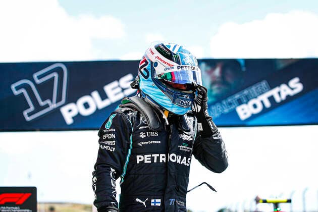 Formula 1, GP Portugal, Valtteri Bottas takes pole position