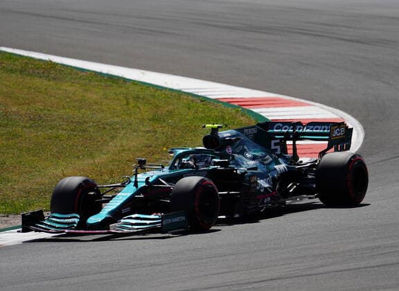 FORMULA 1 HEINEKEN PORTUGUESE GRAND PRIX 2021 01 05 2021, Autodromo Internacional do Algarve, Portimao, FORMULA 1 HEINEKEN PORTUGUESE GRAND PRIX 2021,in the picture Sebastian Vettel DEU 5 , Aston Martin Cognizant Formula One Team nordphotoxGmbHx xBratic nph00250
