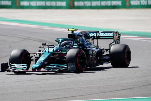 FORMULA 1 HEINEKEN PORTUGUESE GRAND PRIX 2021 01 05 2021, Autodromo Internacional do Algarve, Portimao, FORMULA 1 HEINEKEN PORTUGUESE GRAND PRIX 2021,in the picture Sebastian Vettel DEU 5 , Aston Martin Cognizant Formula One Team nordphotoxGmbHx xBratic nph00250