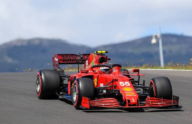 Portuguese Grand Prix, 01 05 2021. Carlos Sainz (SPA), Scuderia Ferrari SF21 during the Formula 1 Heineken Grande Premio De Portugal 2021 Qualifying at the Algarve International Circuit, Portimao, Portugal on 1 May 2021 Portimao Algarve International Circuit Portimao Portugal Editorial use only , Copyright: xPhilxDuncanx PSI-12617-0030