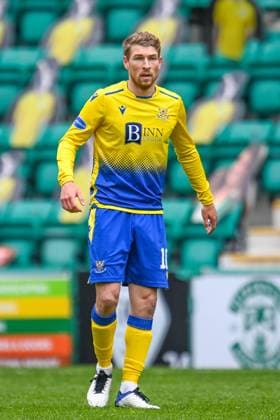 Hibernian v St Johnstone SPFL Premiership 01 05 2021. David Wotherspoon ( 10) of St Johnstone FC during the SPFL Premiership match between Hibernian and St Johnstone at Easter Road Stadium, Edinburgh, Scotland on 1 May 2021. Editorial use only DataCo restrictions apply See www.football-dataco.com , Copyright: xMalcolmxMackenziex PSI-12634-0086