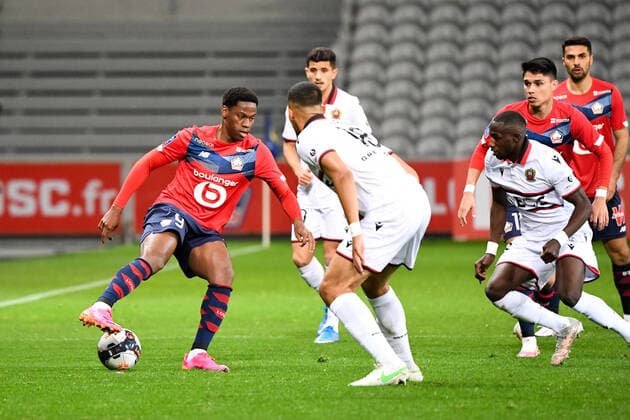 09 JONATHAN CHRISTIAN DAVID (LIL) FOOTBALL : Lille vs Nice - Ligue 1 Uber Eats - 01 05 2021 AnthonyBIBARD FEP Panoramic 