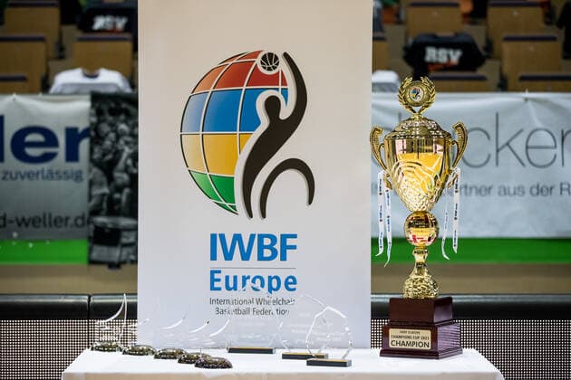 Champions Cup 2021 Baskets 96 Rahden GSD Porto Torres 02 05 2021 The Cup of the Tournament Champions Cup 2021 Baskets 96 Rahden GSD Porto Torres 02 05 2021 Rittal Arena, Wetzlar Hesse Copyright: xBEAUTIFULxSPORTS Wunderlx