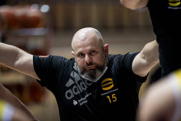 Champions Cup 2021 Baskets 96 Rahden GSD Porto Torres 02 05 2021 Tarik Cajo Baskets 96 Rahden, 15 in the last game of his career Champions Cup 2021 Baskets 96 Rahden GSD Porto Torres 02 05 2021 Rittal Arena, Wetzlar Hesse Copyright: xBEAUTIFULxSPORTS Wunderlx