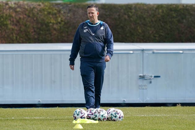 Siegfried Becker Trainer, Cheftrainer, TSG II , Einzelbild, Aktion, Action, 02 05 2021, Sinsheim Germany , Fussball, 2 Frauen Bundesliga Süd, TSG 1899 Hoffenheim II U20 1 FC Köln, DFB DFL REGULATIONS PROHIBIT ANY USE OF PHOTOGRAPHS AS IMAGE SEQUENCES AND OR QUASI VIDEO xozx