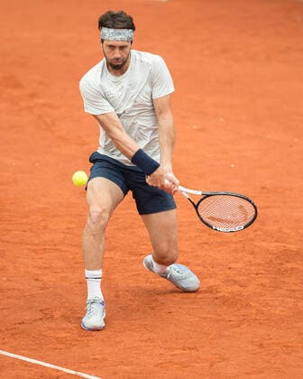 Nikoloz Basilashvili GEO , Mens Singles Final, Final Tennis BMW Open 2021 ATP MTTC Iphitos Munich Germany 2 May 2021 Copyright: xJuergenxHasenkopfx