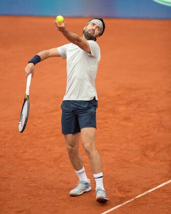 Nikoloz Basilashvili GEO , Mens Singles Final, Final Tennis BMW Open 2021 ATP MTTC Iphitos Munich Germany 2 May 2021 Copyright: xJuergenxHasenkopfx