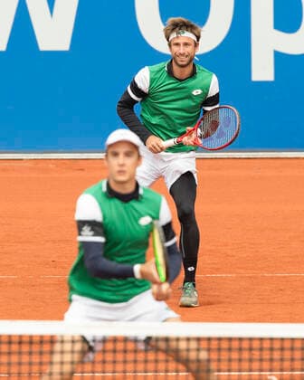 Sander Gille, Joran Vliegen with cap , Mens Doubles Final, Final Tennis BMW Open 2021 ATP MTTC Iphitos Munich Germany 2 May 2021 Copyright: xJuergenxHasenkopfx