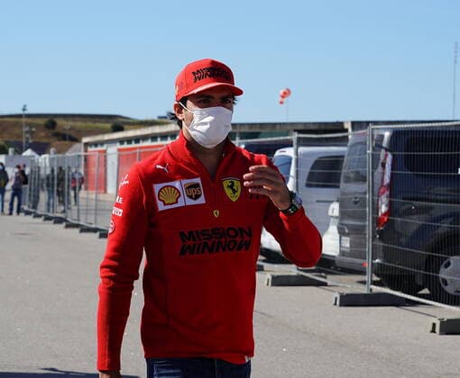 FORMULA 1 HEINEKEN PORTUGUESE GRAND PRIX 2021 02 05 2021, Autodromo Internacional do Algarve, Portimao, FORMULA 1 HEINEKEN PORTUGUESE GRAND PRIX 2021,in picture Carlos Sainz Jr ESP 55 , Scuderia Ferrari Mission Winnow nordphotoxGmbHx xBratic nph00250