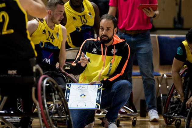 Champions Cup 2021 Bidaideak Bilbao BSR CD Ilunion Madrid 02 05 2021 Miguel Vaquero Coach CD Ilunion Madrid Champions Cup 2021 Bidaideak Bilbao BSR CD Ilunion Madrid 02 05 2021 Rittal Arena, Wetzlar Hesse Copyright: xBEAUTIFULxSPORTS Wunderlx