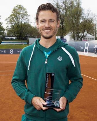 Wesley Koolhof and Kevin Krawietz GER , Mens Doubles, Award Ceremony, Presentation Tennis BMW Open 2021 ATP MTTC Iphitos Munich Germany 2 May 2021 Copyright: xJuergenxHasenkopfx