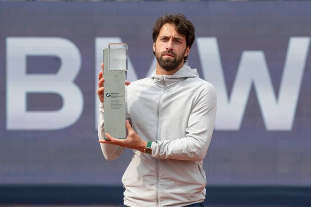Tennis, ATP Tournament in Munich, Nikoloz Basialashvili wins