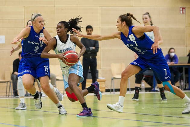 Basketball, Women, 2. BL Nord, Capitol Bascats Düsseldorf - TQ QOOL Sharks Würzburg