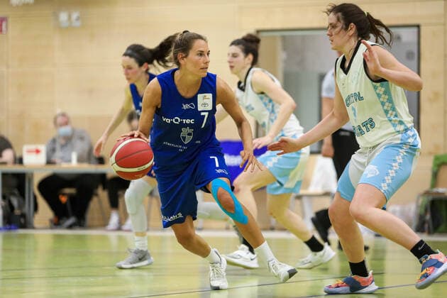 2 Womens Basketball Bundesliga North Capitol Bascats Düsseldorf vs TG QOOL Sharks Würzburg, 02 05 2021 Raphaela Jochimczyk 7 TG QOOL Sharks Würzburg 2 Womens Basketball Bundesliga North Capitol Bascats Düsseldorf vs TG QOOL Sharks Würzburg on 02 05 2021 in Duesseldorf Copyright: xBEAUTIFULxSPORTS KennyxBeelex