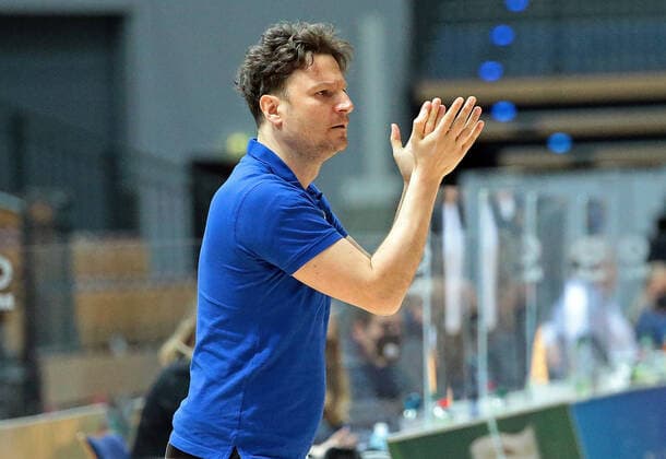 02 05 2021, xovx, wheelchair basketball champions cup 2021, final, , RSB Thuringia Bulls RSV Lahn Dill coach Michael Engel RSB Thuringa Bulls Wetzlar Rittal Arena Hesse Germany EN