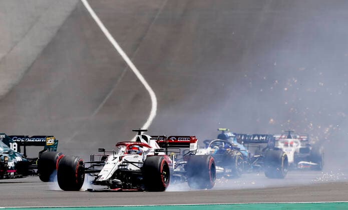 7 Kimi Raikkonen FIN, Alfa Romeo Racing ORLEN , F1 Grand Prix of Portugal at Autodromo Internacional do Algarve on May 2, 2021 in Portimao, Portugal Photo by HOCH ZWEI Portimao Portugal