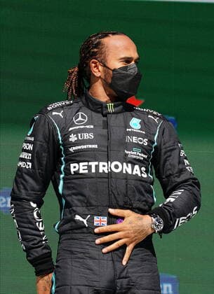 FORMULA 1 HEINEKEN PORTUGUESE GRAND PRIX 2021 02 05 2021, Autodromo Internacional do Algarve, Portimao, FORMULA 1 HEINEKEN PORTUGUESE GRAND PRIX 2021,in picture winner Lewis Hamilton GBR 44 , Mercedes AMG Petronas Formula One Team nordphotoxGmbHx xBratic nph00250