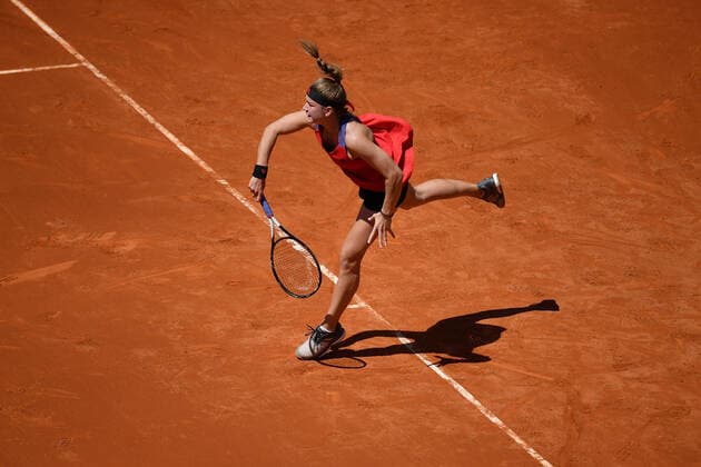 Karolina Muchova (Cze) TENNIS : Mutua Madrid Open - 02 05 2021 AntoineCouvercelle Panoramic 