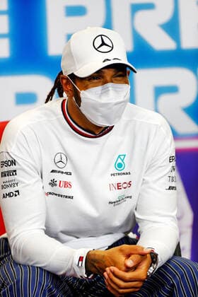 F1 Grand Prix of Portugal 44 Lewis Hamilton (GBR, Mercedes-AMG Petronas F1 Team), F1 Grand Prix of Portugal at Autodromo Internacional do Algarve on May 2, 2021 in Portimao, Portugal. (Photo by xpbimages.com XPB Images FIA Pool via HOCH ZWEI) Portimao Portugal Poolfoto HOCH ZWEI Pool XPB Images ,EDITORIAL USE ONLY
