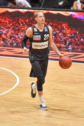 Chemnitz, Germany 02 May 2021 BBL 2020 2021 Niners Chemnitz vs Ratiopharm Ulm Thomas Klepeisz Ulm Fair Chemnitz Saxony Copyright: xFotostandx xDostmannx