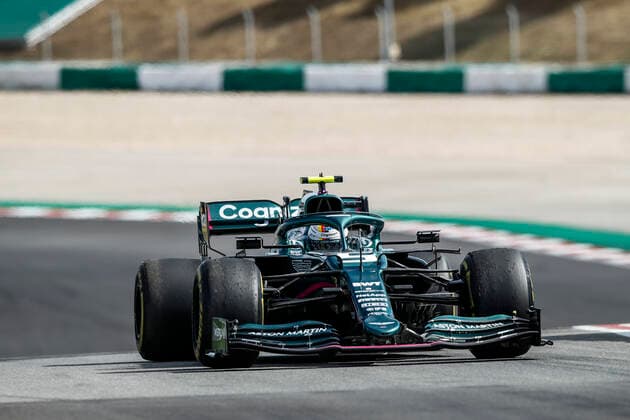 5 Sebastian Vettel GER, Aston Martin Cognizant F1 Team , F1 Grand Prix of Portugal at Autodromo Internacional do Algarve on May 2, 2021 in Portimao, Portugal Photo by HOCH ZWEI Portimao Portugal