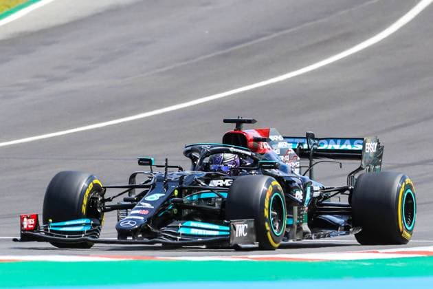 Portuguese Grand Prix, 02 05 2021. Lewis Hamilton (GBR), Mercedes AMG Petronas W12 during the Formula 1 Heineken Grande Premio De Portugal 2021 at the Algarve International Circuit, Portimao, Portugal on 2 May 2021 Portimao Portugal Editorial use only , Copyright: xPhilxDuncanx PSI-12618-0044