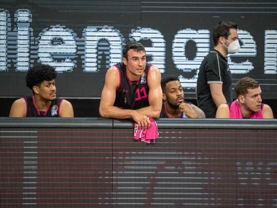 Lukas Herzog MHP Riesen Ludwigsburg, 11 , MHP Riesen Ludwigsburg vs Telekom Baskets Bonn, Basketball, Bundesliga, easycredit BBL, 32 Spieltag, Spielzeit 2020 2021, 02 05 2021, MHP Riesen Ludwigsburg vs Telekom Baskets Bonn, Basketball, Bundesliga, easycredit BBL, 32 Spieltag, Spielzeit 2020 2021, 02 05 2021 Ludwigsburg Copyright: xEibner-Pressefoto SaschaxWaltherx EP_SWA