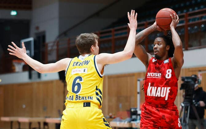 Basketball, BBL, s.Oliver Würzburg - Alba Berlin