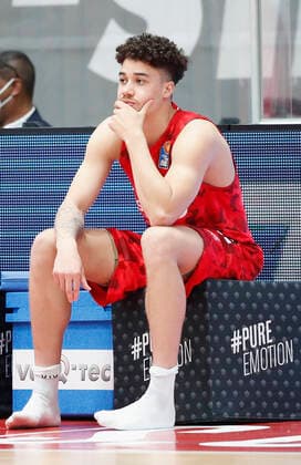 02 05 2021, Basketball, BBL 2020 2021, 32 matchday, s Oliver Wuerzburg ALBA BERLIN, GER, Wuerzburg, s Oliver Arena, picture Joshua Obiesie s Oliver Wuerzburg reflective Copyright: HMBxMedia xHeikoxBecker