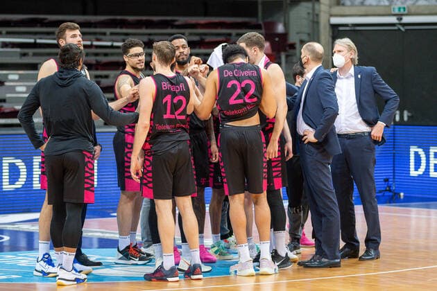 Disappointed Bonner, MHP Riesen Ludwigsburg vs Telekom Baskets Bonn, Basketball, Bundesliga, easycredit BBL, 32 Spieltag, Spielzeit 2020 2021, 02 05 2021, MHP Riesen Ludwigsburg vs Telekom Baskets Bonn, Basketball, Bundesliga, easycredit BBL, 32 Spieltag, Spielzeit 2020 2021, 02 05 2021 Ludwigsburg Copyright: xEibner-Pressefoto SaschaxWaltherx EP_SWA