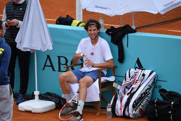 Dominic Thiem TENNIS : Mutua Madrid Open - 03 05 2021 AntoineCouvercelle Panoramic 