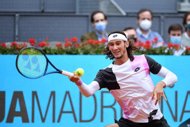 Lloyd Harris (RSA) TENNIS : Mutua Madrid Open - 03 05 2021 AntoineCouvercelle Panoramic 