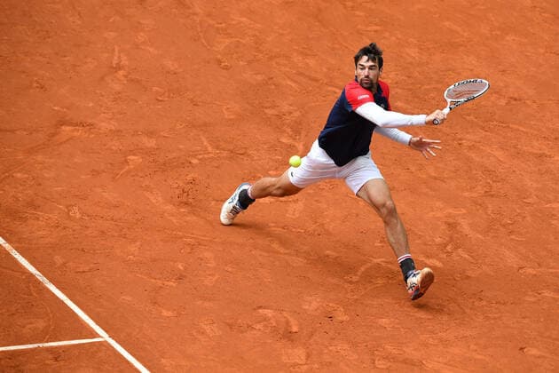 Jeremy Chardy (Fra) TENNIS : Mutua Madrid Open - 03 05 2021 AntoineCouvercelle Panoramic 
