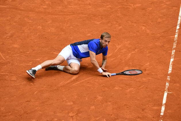 Daniel Evans (GB) TENNIS : Mutua Madrid Open - 03 05 2021 AntoineCouvercelle Panoramic 