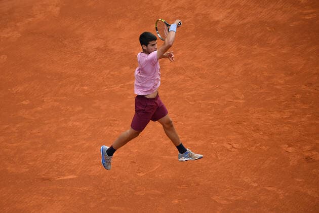 Carlos Alcaraz TENNIS : Mutua Madrid Open - 03 05 2021 AntoineCouvercelle Panoramic 