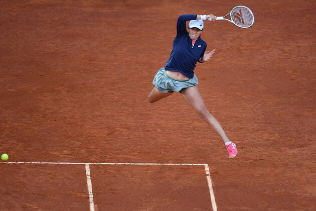 Iga Swiatek TENNIS : Mutua Madrid Open - 03 05 2021 AntoineCouvercelle Panoramic 