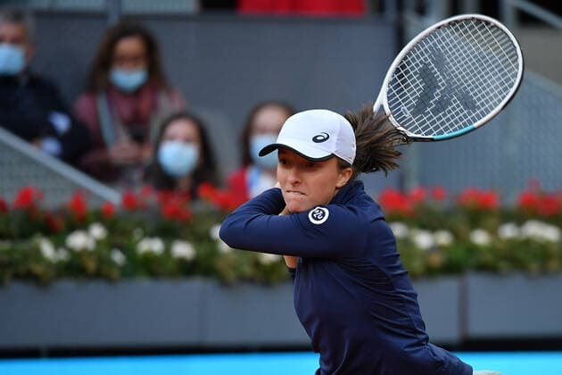 Iga Swiatek TENNIS : Mutua Madrid Open - 03 05 2021 AntoineCouvercelle Panoramic 