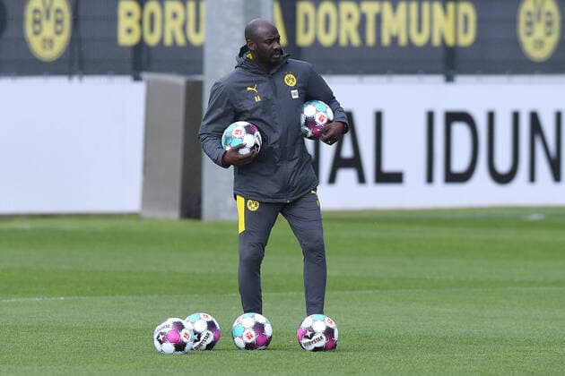 Football 1 Bundesliga Training Borussia Dortmund on 04 05 2021 at the training ground Hohenbuschei in Dortmund Otto Addo Co Trainer Dortmund xRx