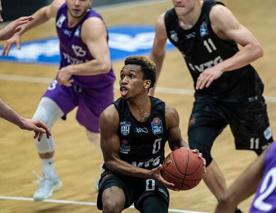 TJ Shorts Towers 04 05 21, Hamburg Towers vs BG Göttingen, Hamburg Wilhelmsburg, edel optics Arena, easyCredit BBL, Basketball Bundesliga, 2020 2021 season, 33 matchday Â