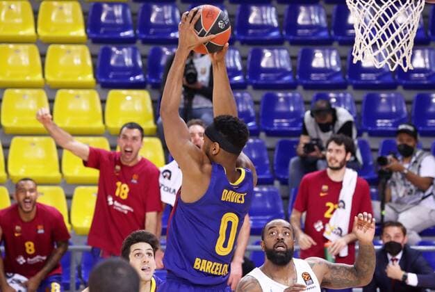May 04, 2021, Barcelona, Catalonia, Spain Brandon Davies during the match betweeen FC Barcelona and Zenit Saint Petersburg, corresponding to the 5th match of the 1 4 final of the Euroleague, played at the Palau Blaugrana Photo JGS Cordon Press Cordon Press  xx xx