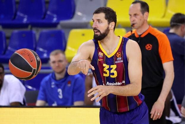 May 04, 2021, Barcelona, Catalonia, Spain Nikola Mirotic during the match betweeen FC Barcelona and Zenit Saint Petersburg, corresponding to the 5th match of the 1 4 final of the Euroleague, played at the Palau Blaugrana Photo JGS Cordon Press Cordon Press  xx xx