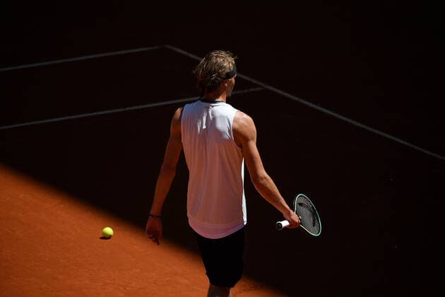Alexander Zverev TENNIS : Mutua Madrid Open - 05 05 2021 AntoineCouvercelle Panoramic 