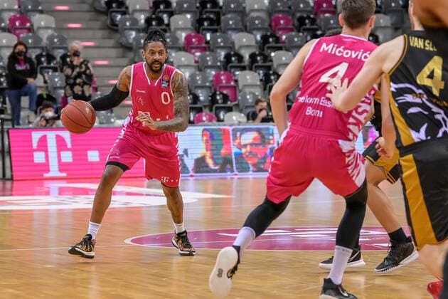 easyCredit BBL, Telekom Baskets Bonn vs Basketball Loewen Braunschweig, 05 05 2021 Alex Hamilton Telekom Baskets Bonn 0 , easyCredit BBL, Telekom Baskets Bonn vs Basketball Loewen Braunschweig on 05 05 2021 at Telekom Dome Bonn, Bonn Nordrhein Westfalen Copyright: xBEAUTIFULxSPORTS Mueller-Laschetx