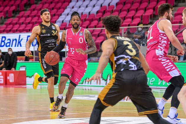 easyCredit BBL, Telekom Baskets Bonn vs Basketball Loewen Braunschweig, 05 05 2021 Alex Hamilton Telekom Baskets Bonn 0 , easyCredit BBL, Telekom Baskets Bonn vs Basketball Loewen Braunschweig on 05 05 2021 at Telekom Dome Bonn, Bonn Nordrhein Westfalen Copyright: xBEAUTIFULxSPORTS Mueller-Laschetx