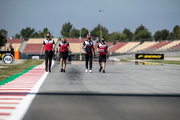 Formula 1, Spanish GP, track inspection
