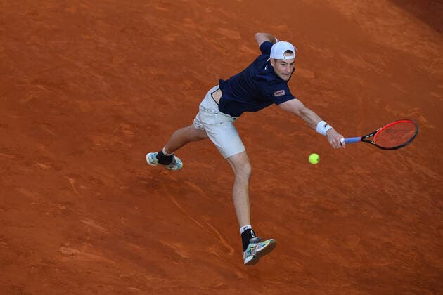John Isner (USA) TENNIS : Mutua Madrid Open - 06 05 2021 AntoineCouvercelle Panoramic 