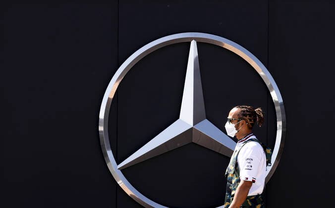 44 Lewis Hamilton GBR, Mercedes AMG Petronas F1 Team , F1 Grand Prix of Spain at Circuit de Barcelona Catalunya on May 6, 2021 in Barcelona, Spain Photo by HOCH ZWEI Barcelona Spain