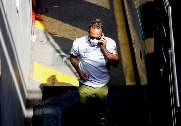 44 Lewis Hamilton GBR, Mercedes AMG Petronas F1 Team , F1 Grand Prix of Spain at Circuit de Barcelona Catalunya on May 7, 2021 in Barcelona, Spain Photo by HOCH ZWEI Barcelona Spain