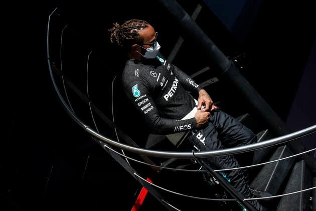 44 Lewis Hamilton GBR, Mercedes AMG Petronas F1 Team , F1 Grand Prix of Spain at Circuit de Barcelona Catalunya on May 7, 2021 in Barcelona, Spain Photo by HOCH ZWEI Barcelona Spain